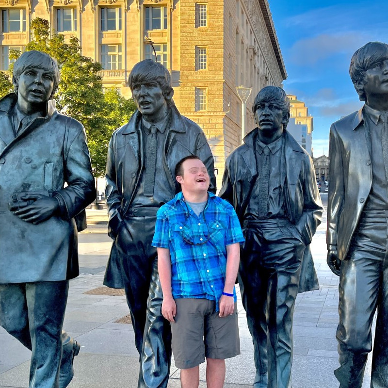 Hanging with the Beatles! Liverpool UK, summer 2022